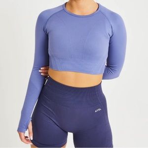 AYBL BALANCE V2 SEAMLESS LONG SLEEVE CROP TOP